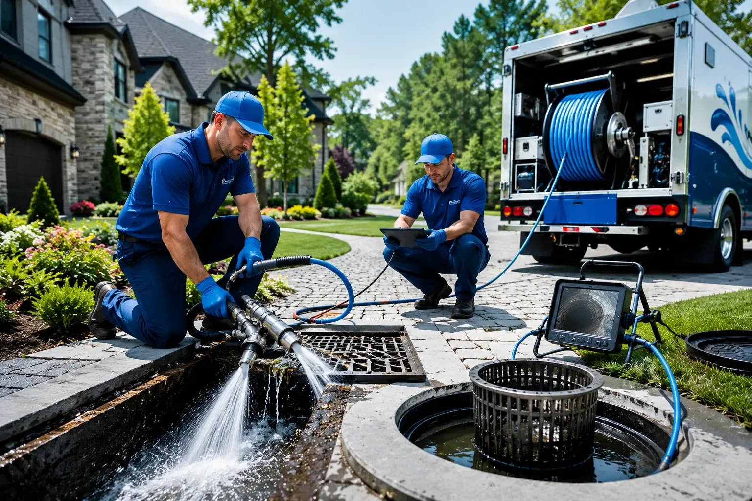 Local outdoor drain cleaning professionals in Quinebaug, CT